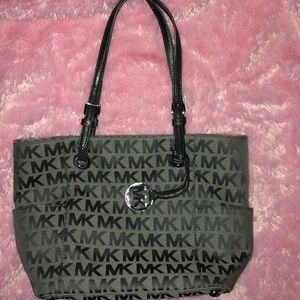 Authentic MK Grey Tote